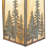 15" Wide Stillwater Tall Pines Wall Sconce