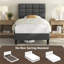 Lit plateforme tapissier Contemporary-1010778105-1037473747