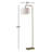 Finley 65'' Polished Arched Floor Lamp