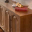 Buffet Buffet avec rangement - Armoire de cuisine en bois avec tablette réglable