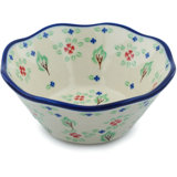 Falling Leaves Stoneware Rice Bowl