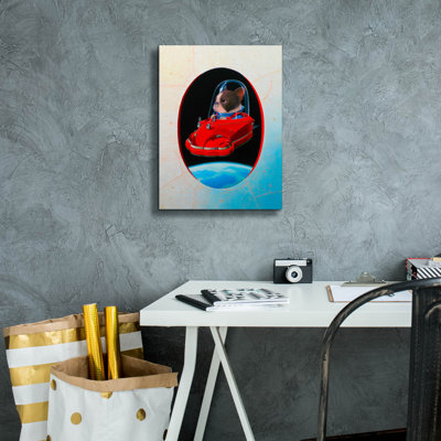 Trinx 'Ae'romesserschmitt' by Valery Vecu Quitard, Canvas Wall Art