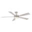 Wynd 5 - Blade Outdoor /Indoor Smart Ceiling Fan with Remote Control and LED Light Kit Included, Works With Alexa and iOS or Android App-32650297-79136629