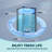 Simzlife 3.2 cu. ft. Freestanding Small Fridge with Freezer for Dorm, College, Office-99303945