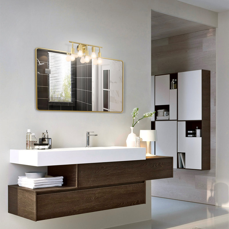 Luminaire pour meuble-lavabo Kreios VRG-5L, Or