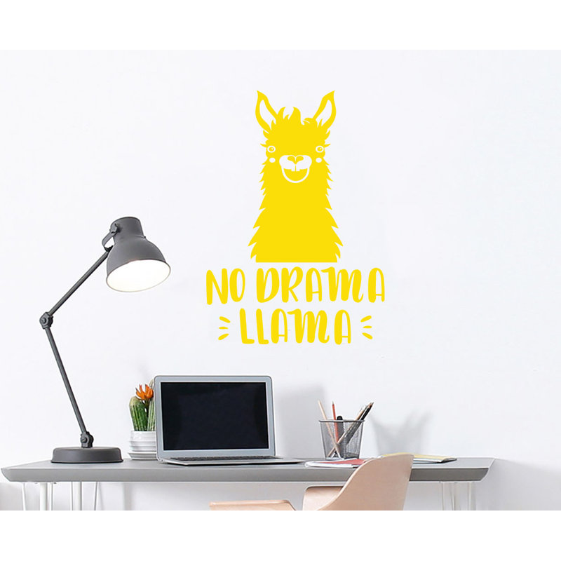 Animals Wall Sticker / Decal, Yellow