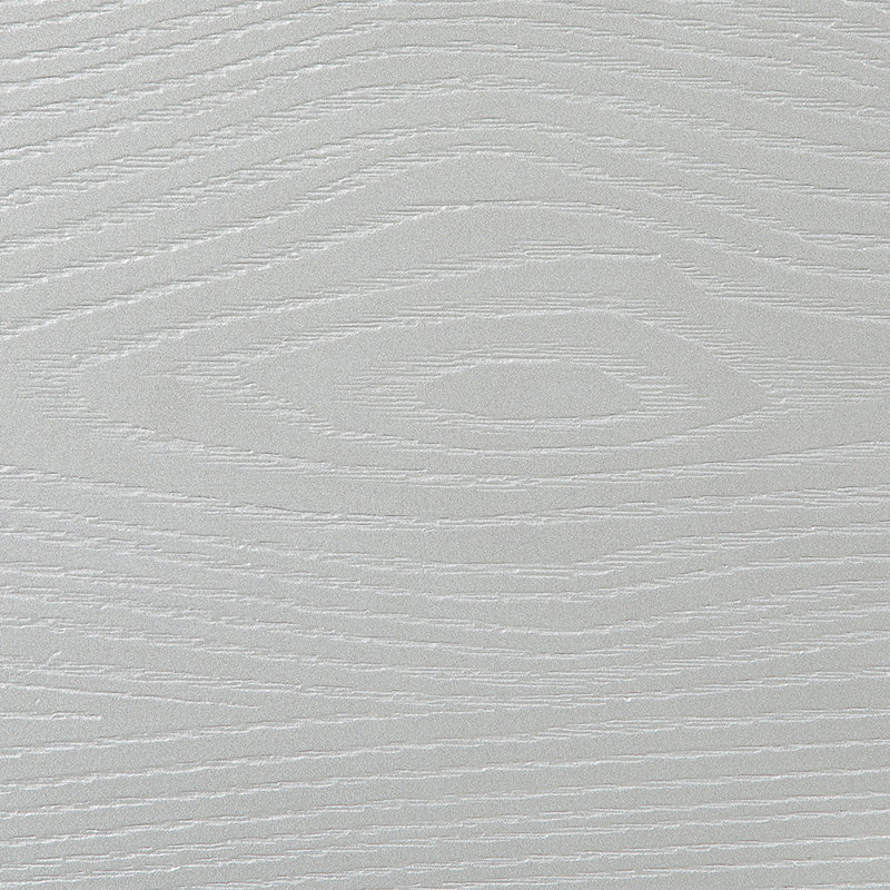 Table de chevet en argent avec DEL