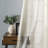 Captain Cotton Blend Semi Sheer Curtain Pair-369435040