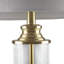 Ensemble de 2 lampes de table en verre Clarity
