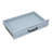 Kitchen Island With Rubber Wood Veneer, Extendable Table, 2 Drawers, Cabinets, Internal Storage Rack, Power Outlet, 6+2 Wheels, Mobile Design In Grey Blue, Ample Storage, Full - Extension Rail, Ac-1153024672