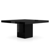 Square Glass Dining Table