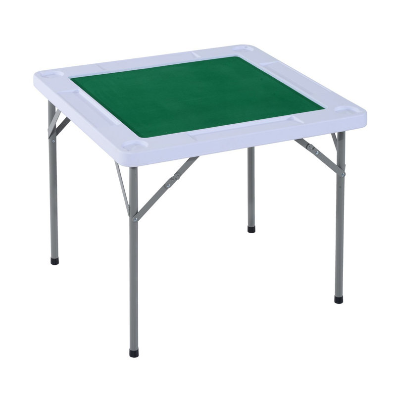 HomCom 34.6'' 4 - Player Foldable Card Table