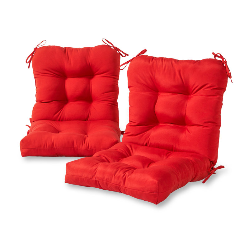 Lester Outdoor Chair Cushion, Salsa, 2, 21" H x 21" W x 21" D