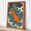Koi in Motion Japandi - Wrapped Canvas-1732615055-1732615063