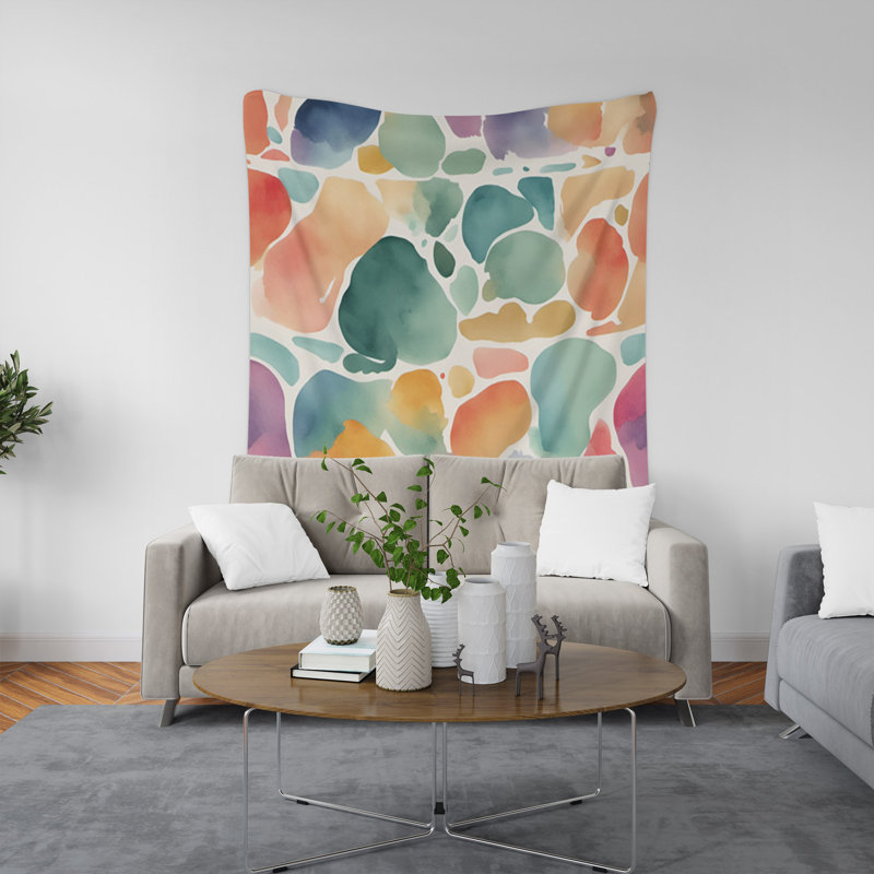 Tapisserie murale, H 88 po x l 104 po