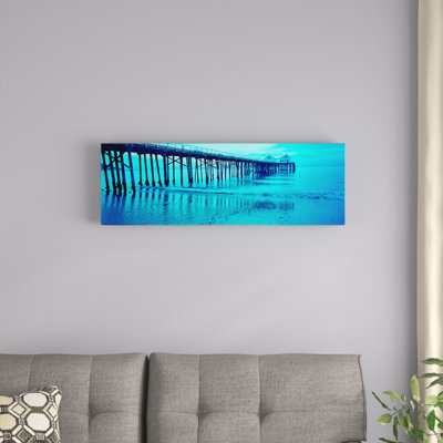 «Malibu Pier, Malibu, California», reproduction de photo sur toile