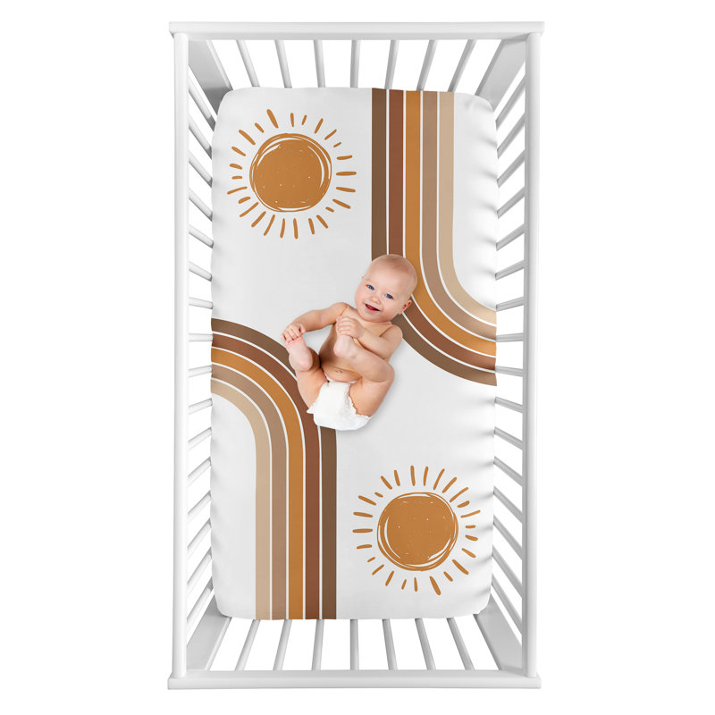 Boho Sun Photo Op Fitted Crib Sheet