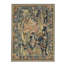 Hand-Knotted High-Quality Blue and Green Area Rug