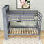 Lit superposé simple en bois avec tablettes-976318943