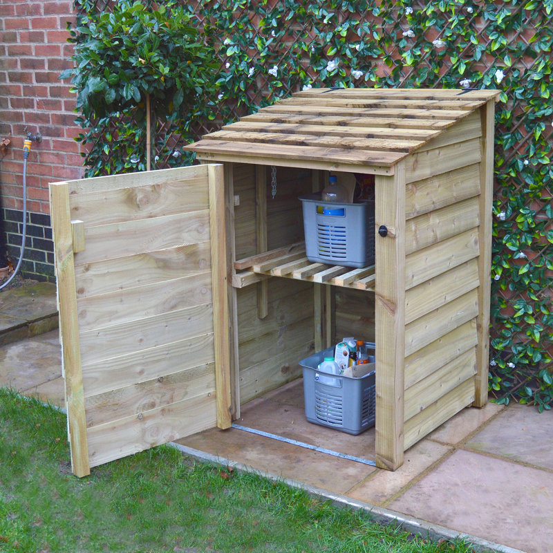 Elizabethtown Wooden Bin Store, Light Green