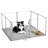Panel Metal Exercise Pen With Door-108403954