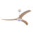 Cesar Ceiling Fan with LED Light, Remote Control & Reversible Motor-1589566594