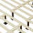 Behre Woven Rattan Cane Solid Wood Bed-304232213