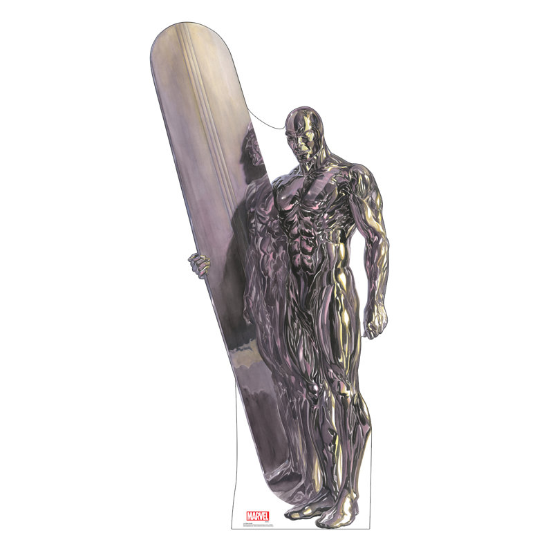 «Silver Surfer» en carton grandeur nature
