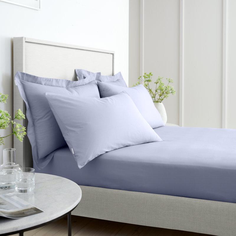 200 Thread Count 100% Cotton Extra Deep Fitted Sheet, Single (3'), Purple