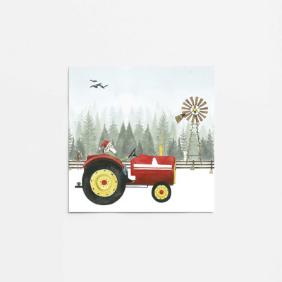 «Santa's Christmas Tractor Ride II», impression