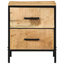 40cm W Solid Wood Bedside Table
