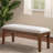 Isaura Polyester Upholstered Bench-2090126892