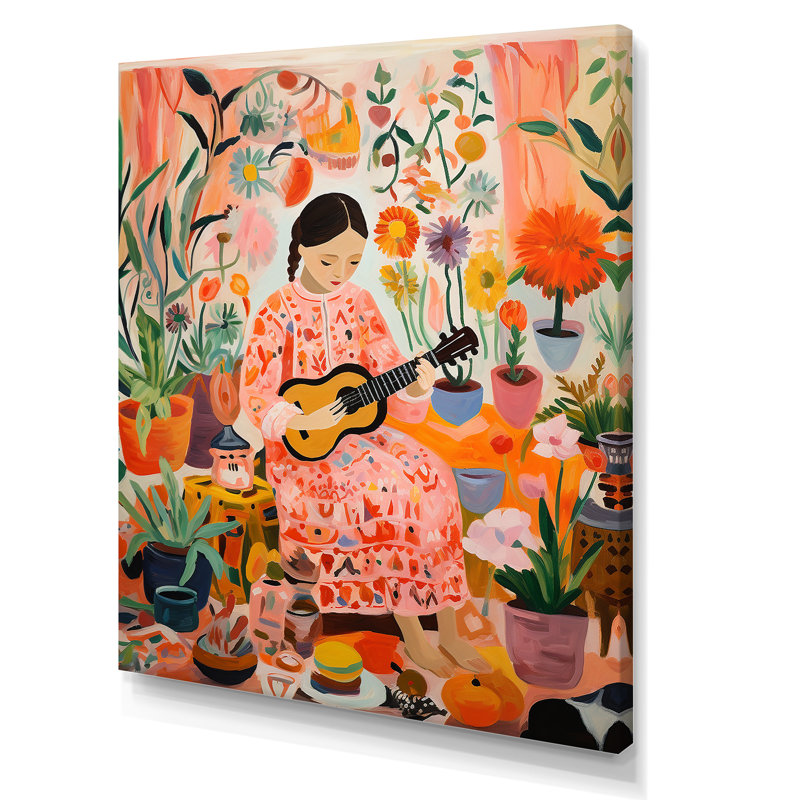Kids Kids Children Art III - Art mural pour enfants, Toile tendue, H 44 po x l 34 po x P 1,5 po