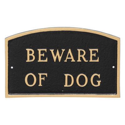 Weather Resistant Metal Garden Plaque