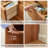 Vella Solid Wood Multi-Drawer Storage Cabinet