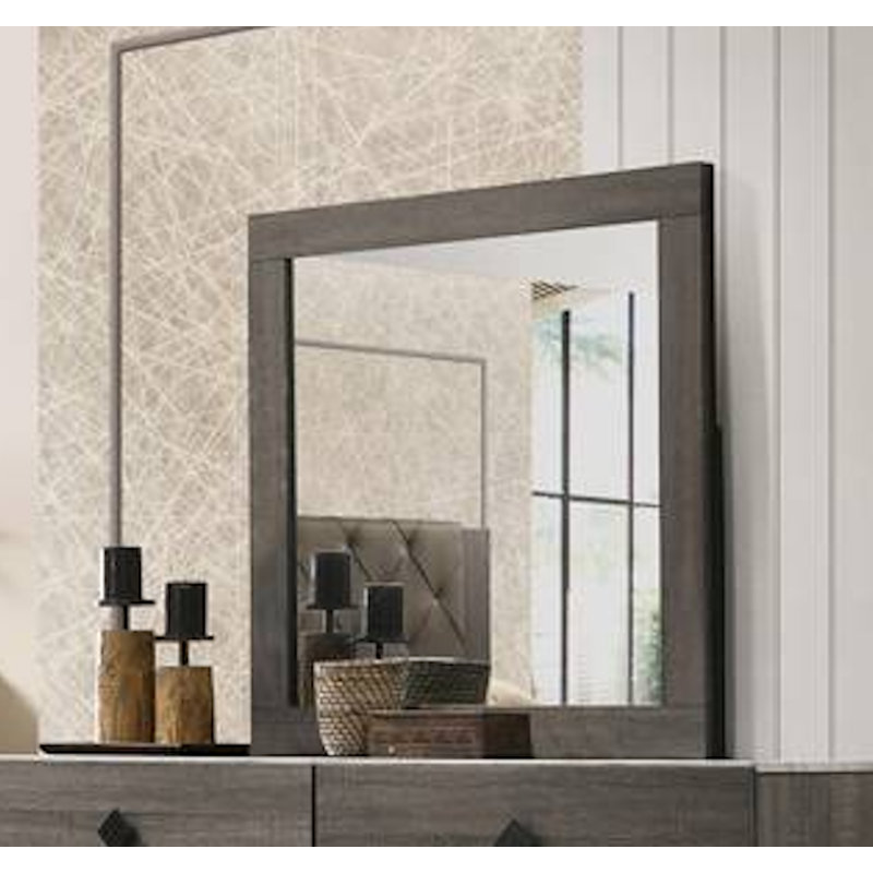 Miroir pour commode, Gris