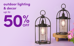 outdoor lighting & decor deals