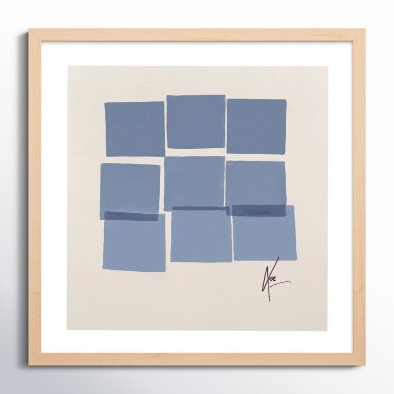 Reflection 1 Print by Lee Lessem, Brown, 30" H x 30" W x 1.25" D
