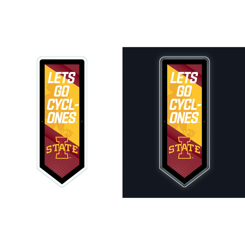 Enseigne murale NCAA Team Pennant, Iowa State University