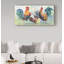 « aquarelle coq », reproduction d’impression sur toile tendue-31332801