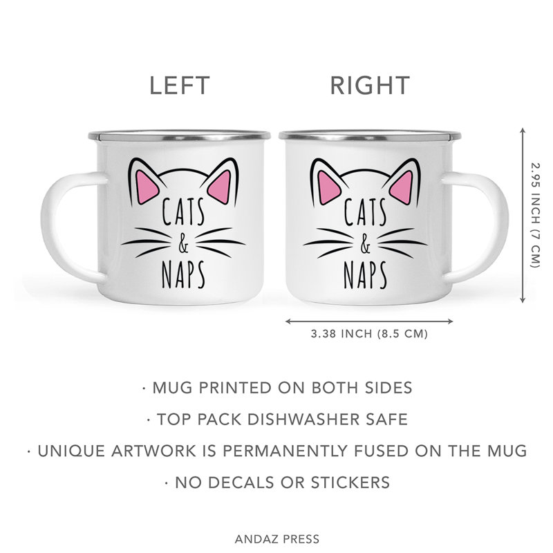 Tasse à café «Funny Cat Lover Campfire», Chats et siestes