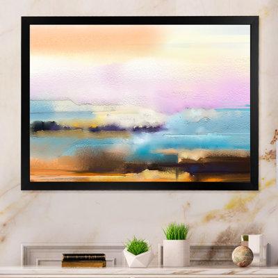 Ocean Storm Impression - Print on Canvas