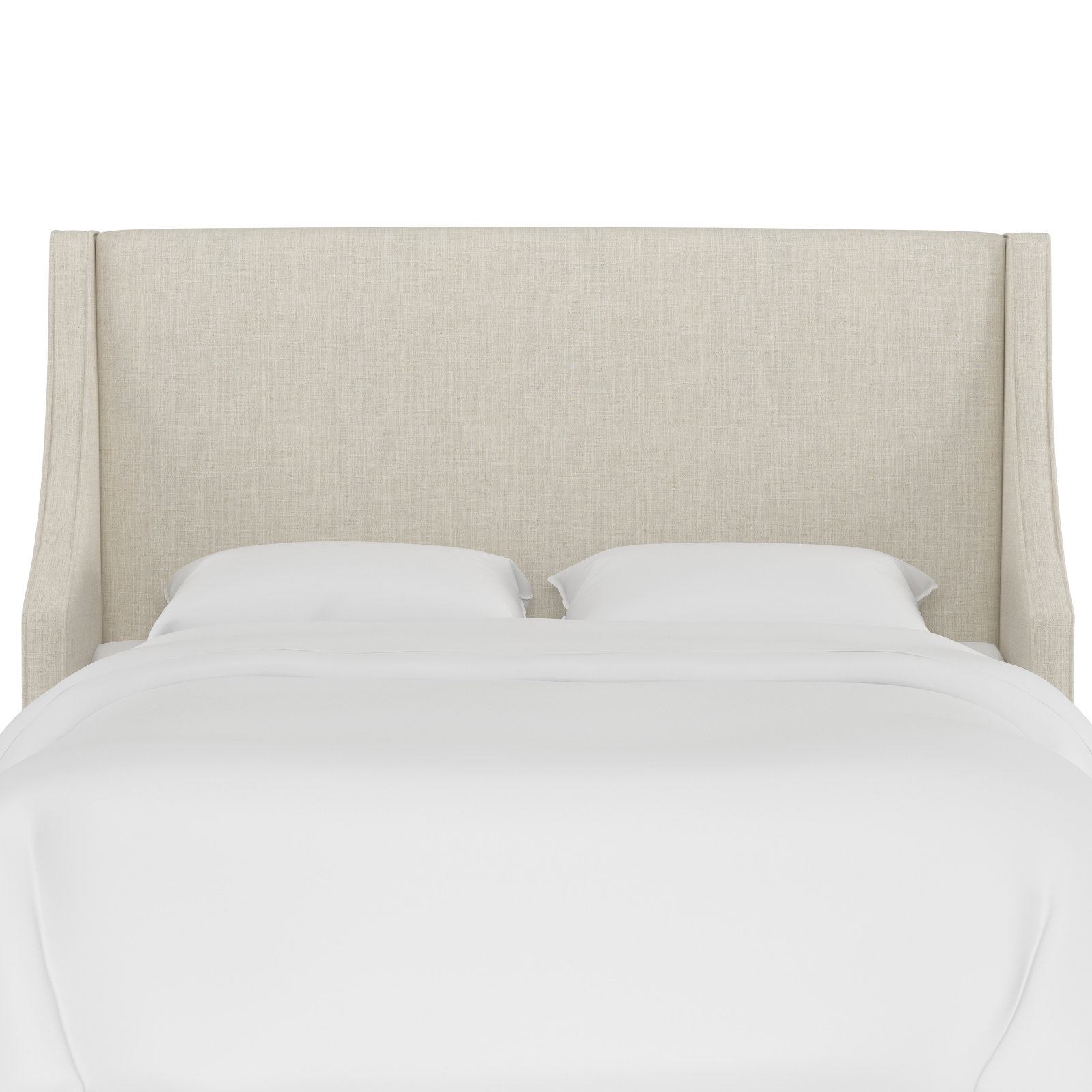Riane Upholstered Headboard, Full, Classic Talc Linen