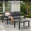 3 Seater Outdoor Sofa with Coffee Table-1564001717