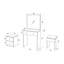 Harnage Dressing Table with Mirror
