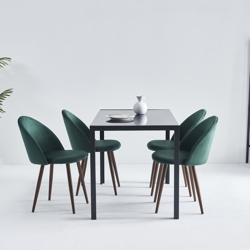 Ensemble repas pour 4 personnes Evvie, Vert