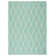 Tapis intérieur / extérieur bleu Danecia