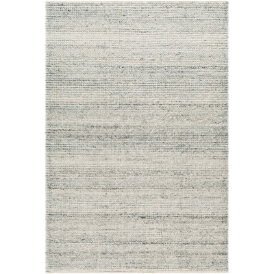 Abstract Area Rug in Blue