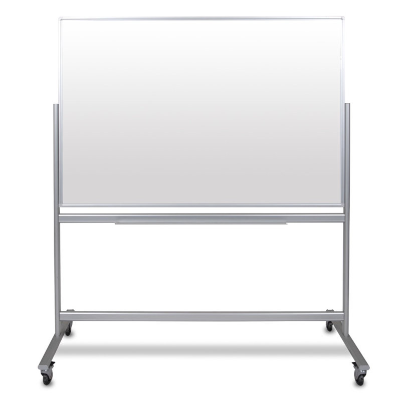 Inbox Zero Yes Glass Aluminium Glass Board, 72" x 63"