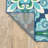 Deltana Floral Machine Woven Indoor / Outdoor Rug-733795568